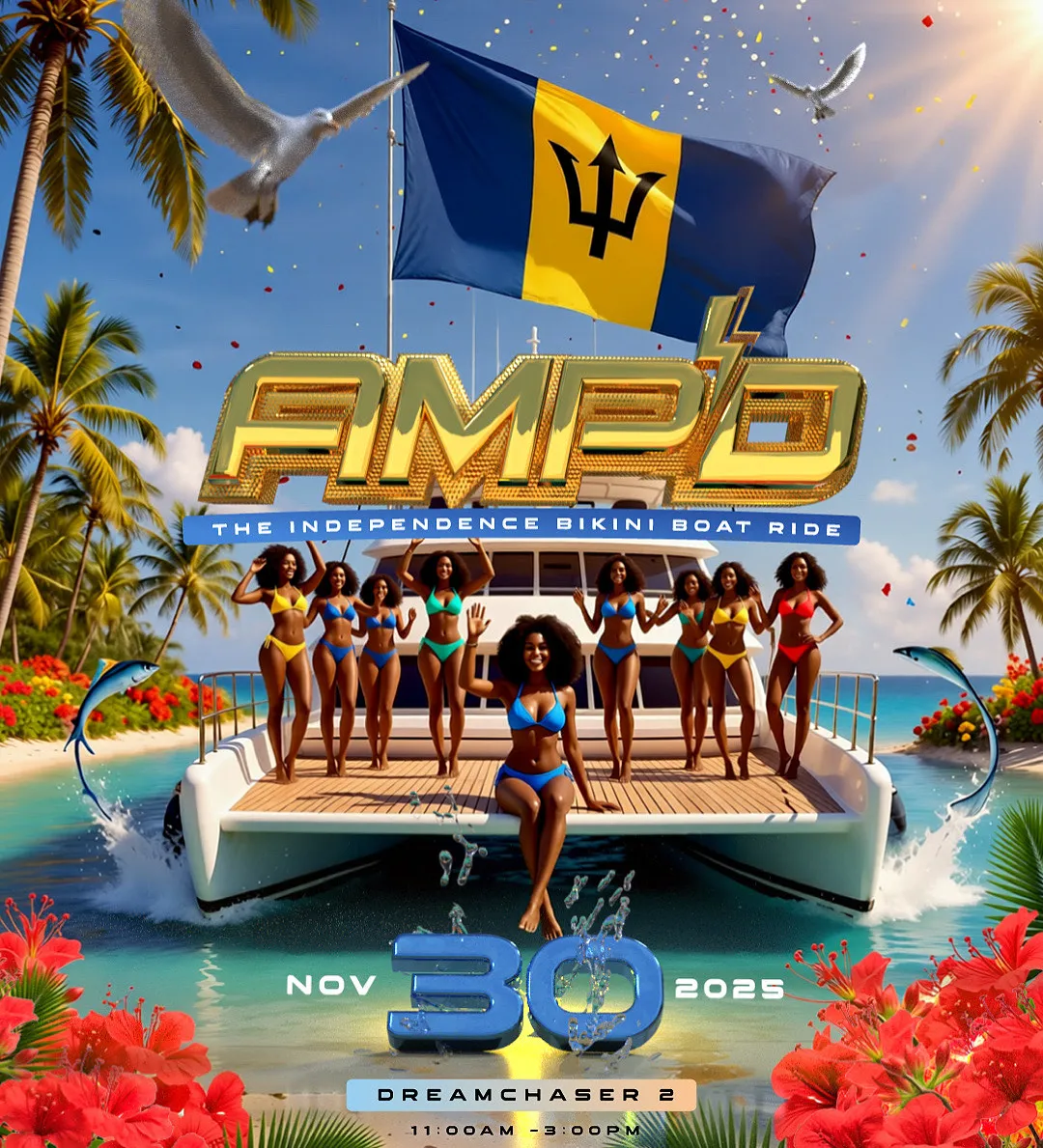 AMP'D: THE INDEPENDENCE BIKINI BOAT RIDE