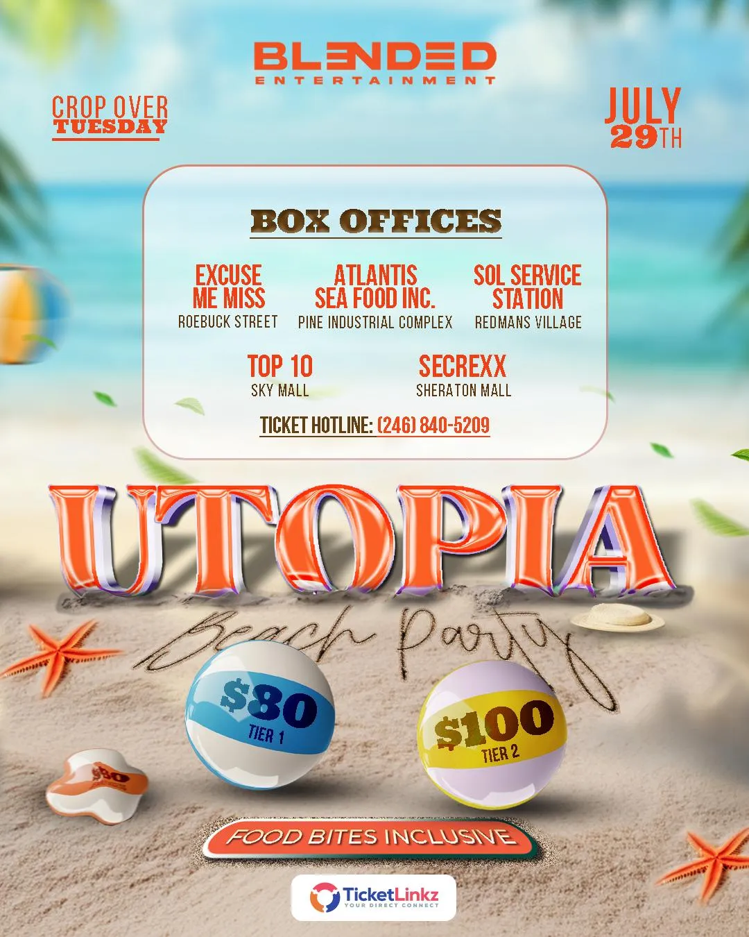 Blended Entertainment presents Utopia Beach Party