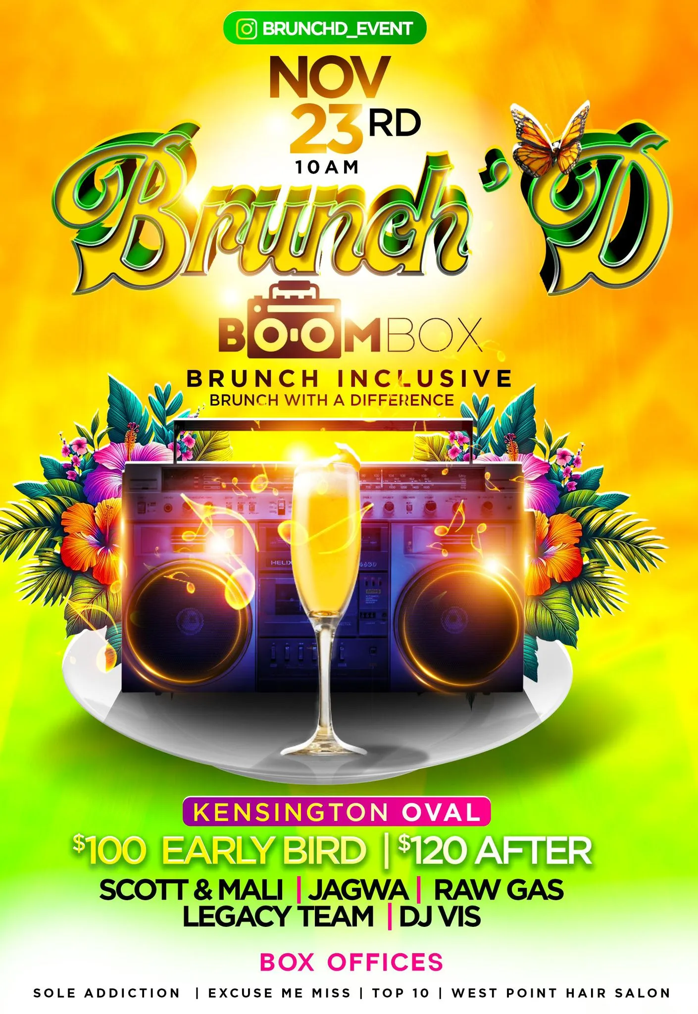 BRUNCH'D: BRUNCH INCLUSIVE