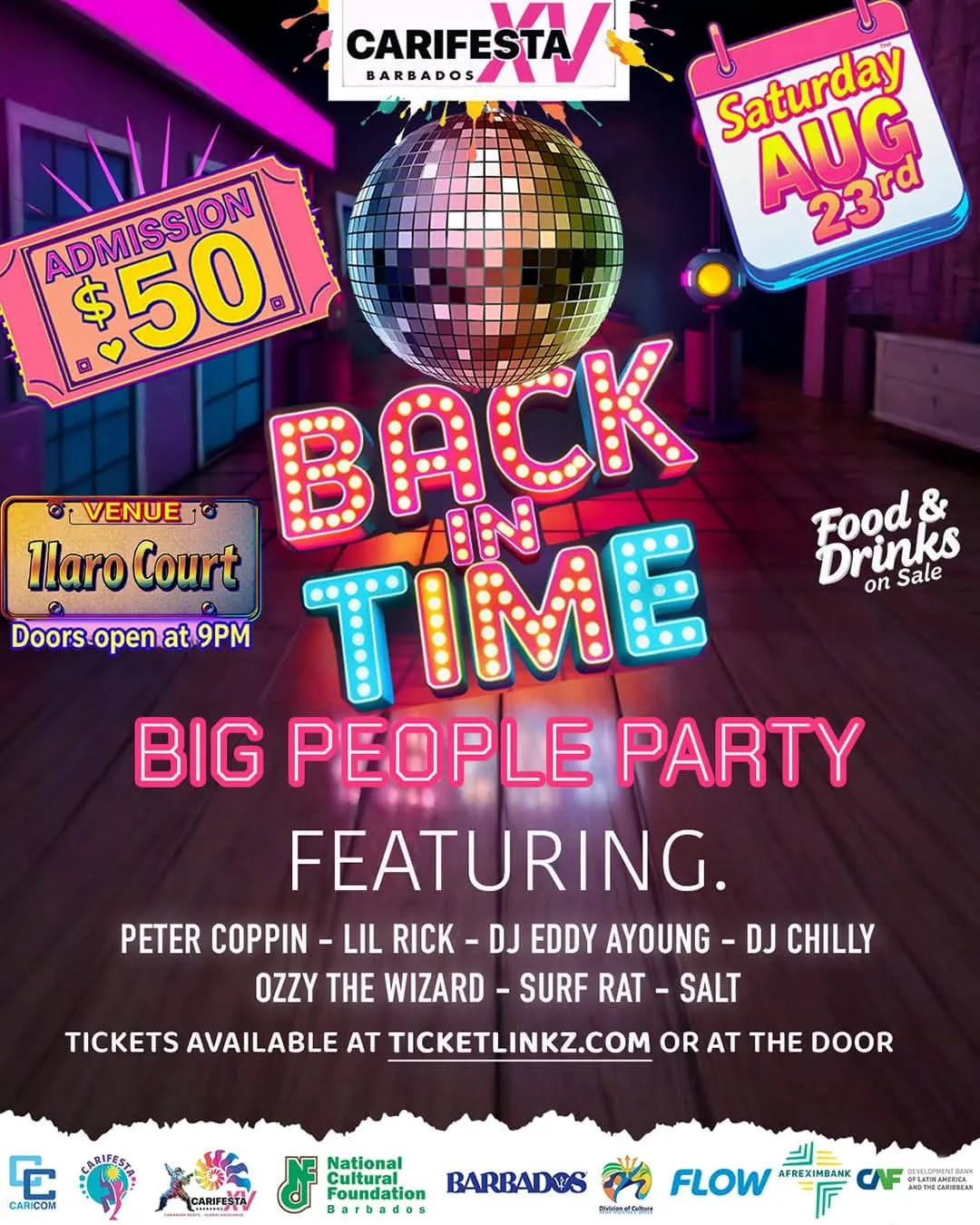 CARIFESTA XV - Back in Time Fete