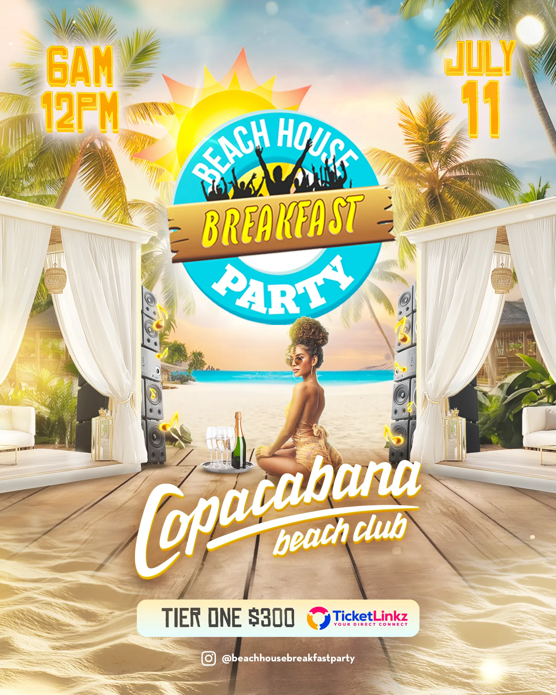 Beach House Breakfast Party