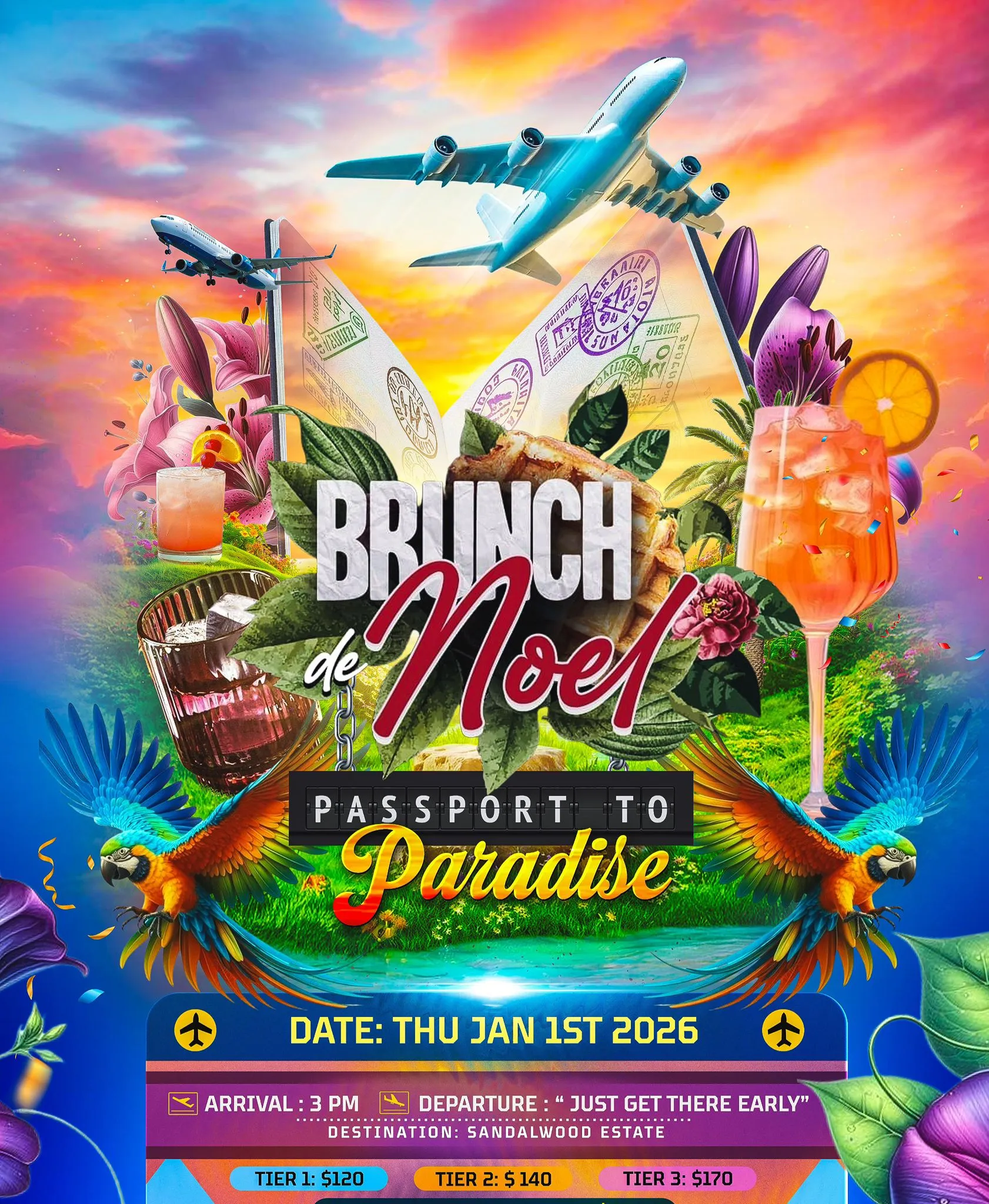 Brunch de Noel - Passport to Paradise