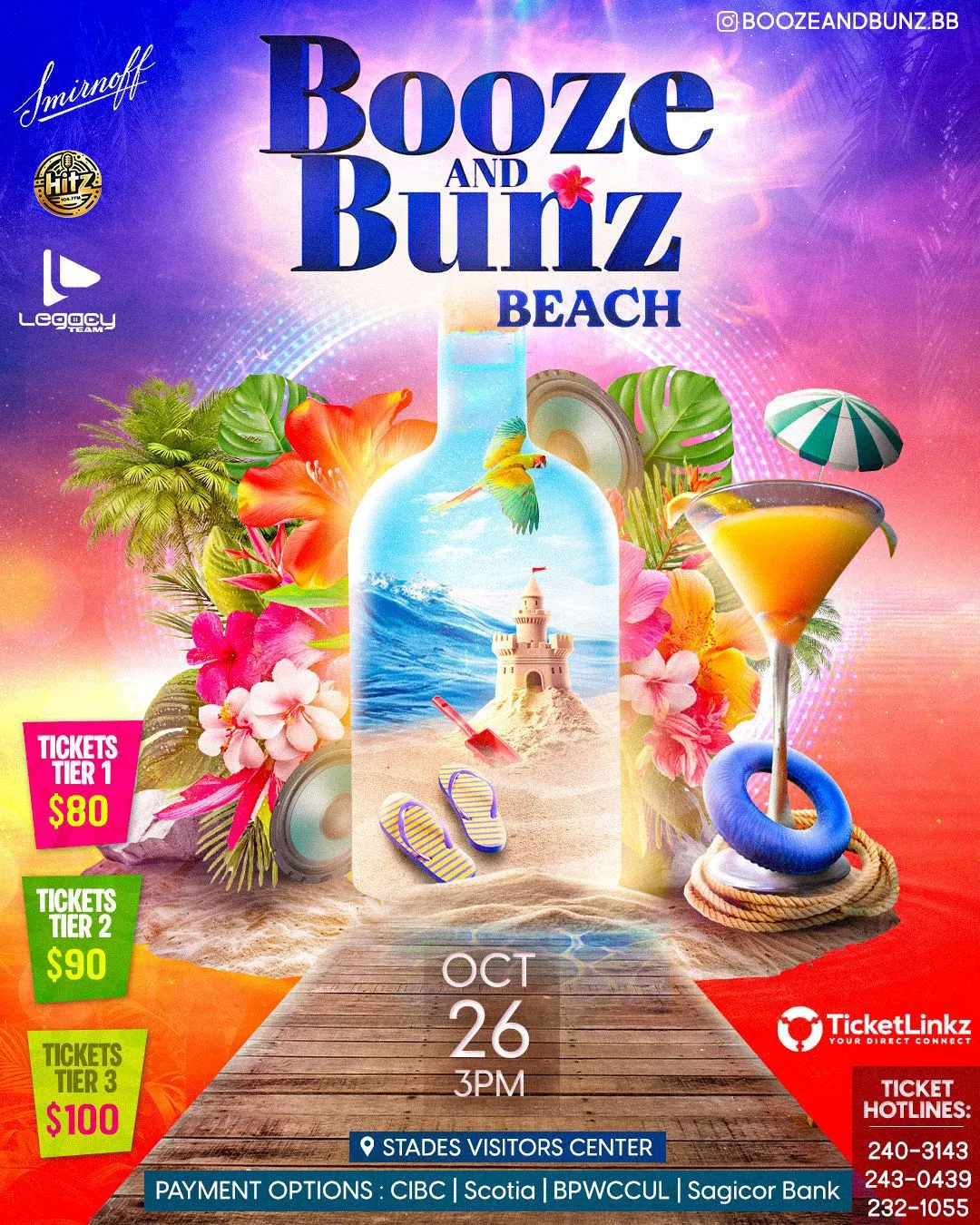 Booze and Bunz Beach