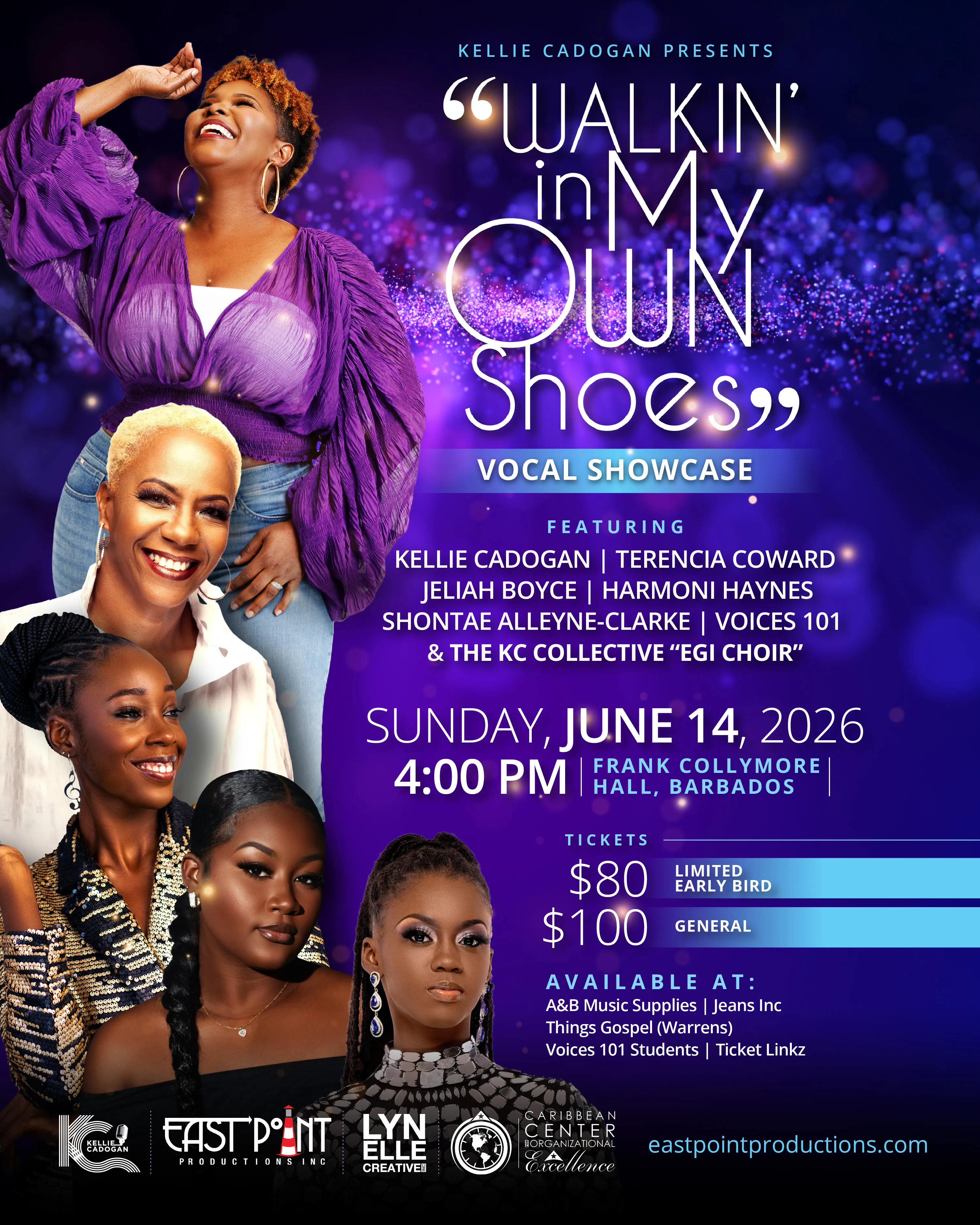 Kellie Cadogan - Walkin’ in My Own Shoes - Vocal Showcase