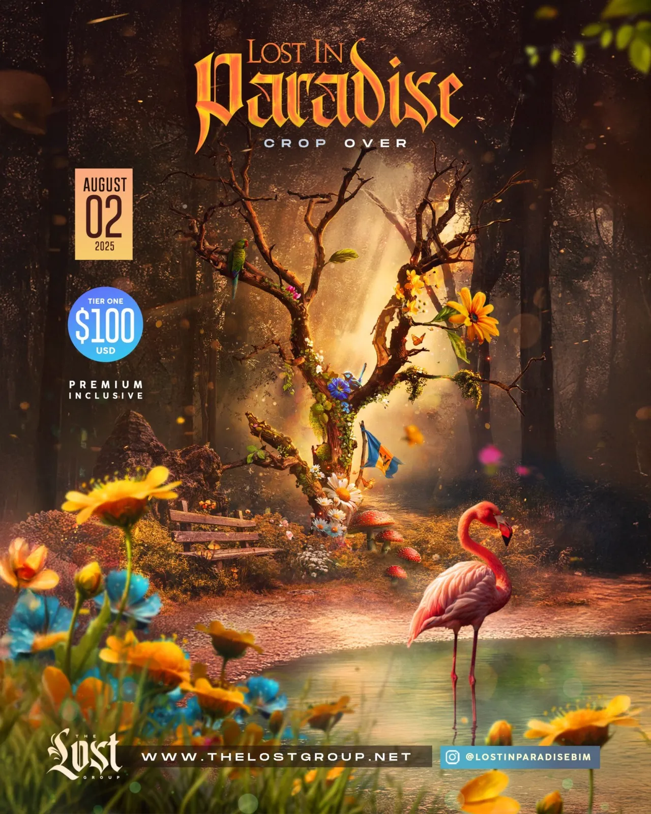 Lost in Paradise - crop over