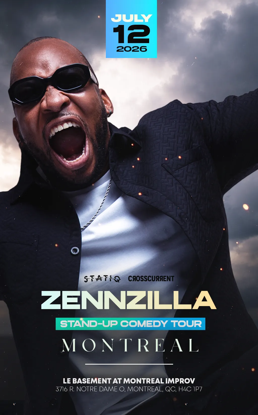Zennzilla Stand-Up Comedy Tour - MONTREAL