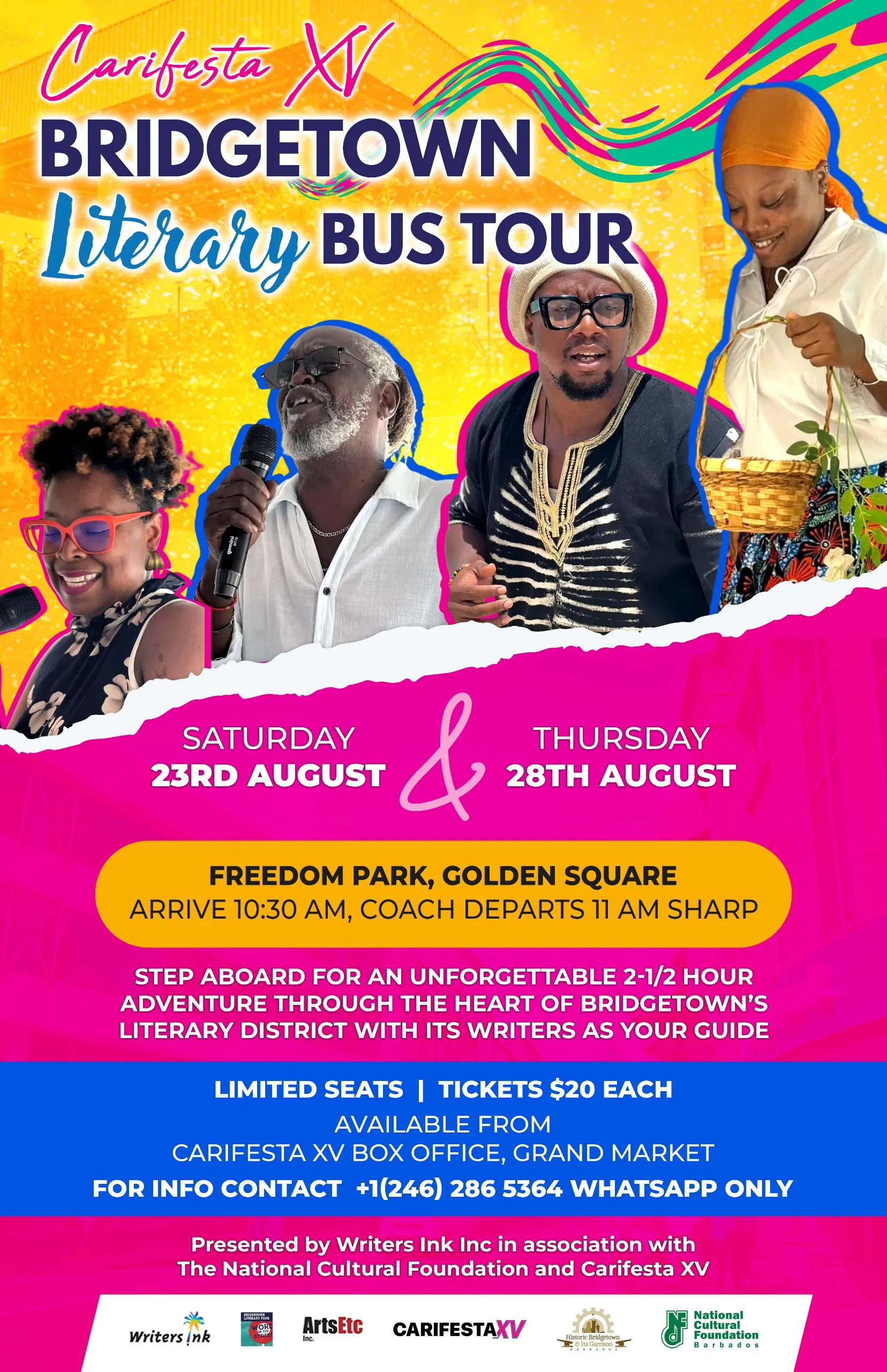 CARIFESTA XV - Bridgetown Literary Bus Tour 1