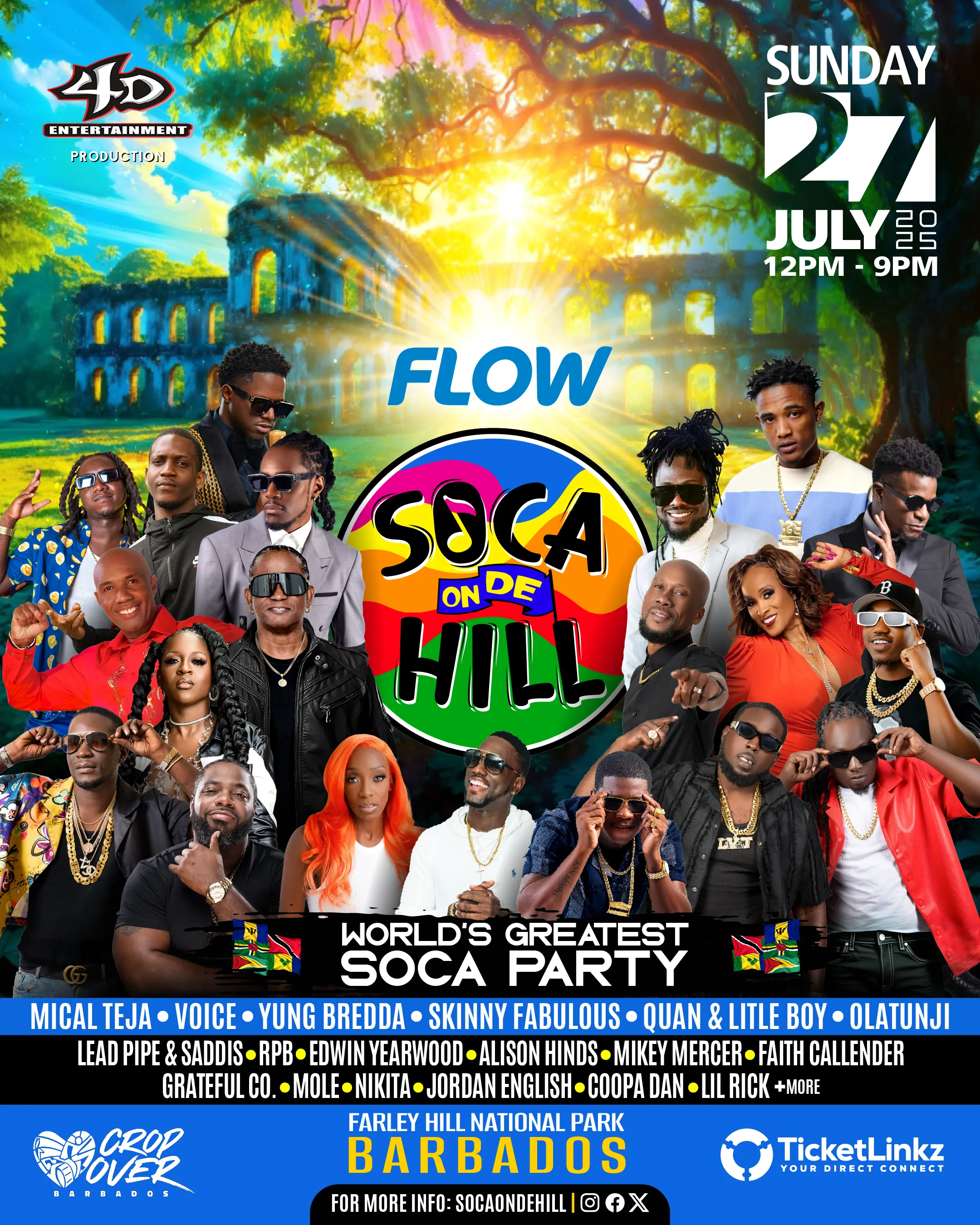 Soca On De Hill