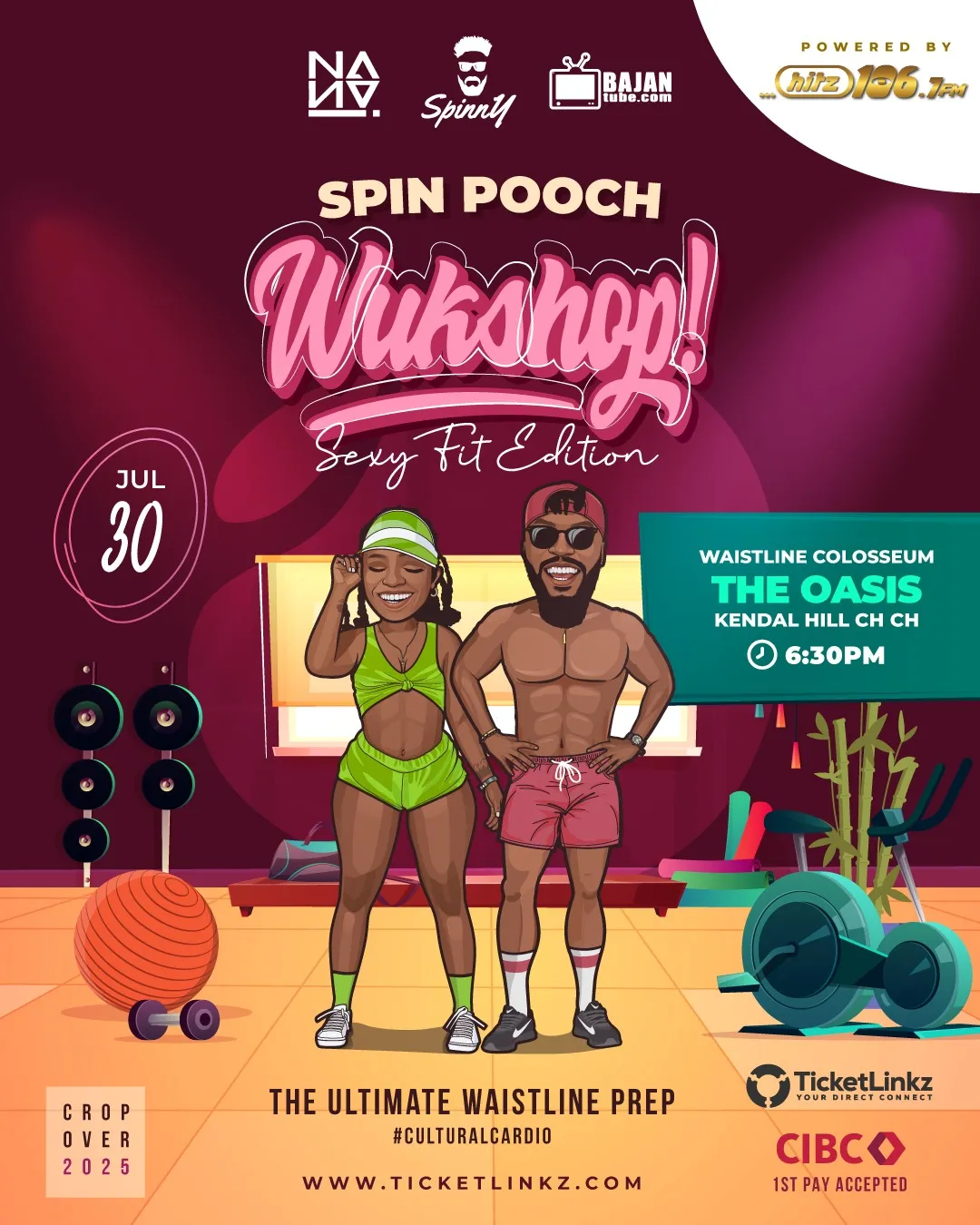 Spinny x Nandi – Spin Pooch Wukshop: Sexy Fit Edition