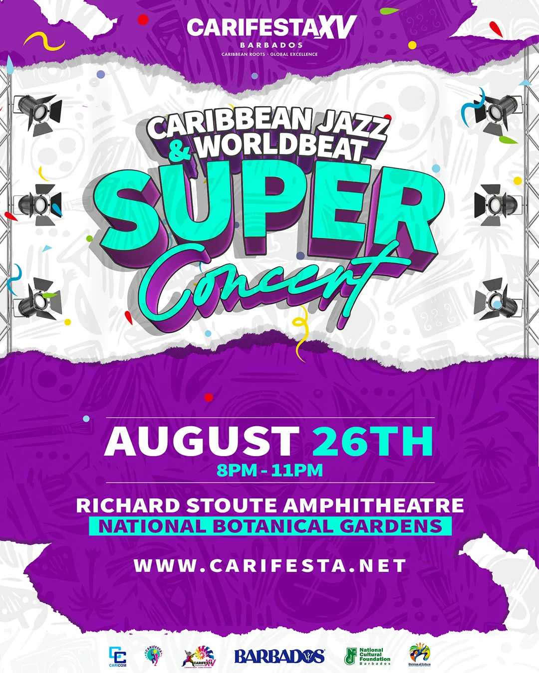 CARIFESTA XV - Super Concert 2 - Caribbean Jazz & Worldbeat