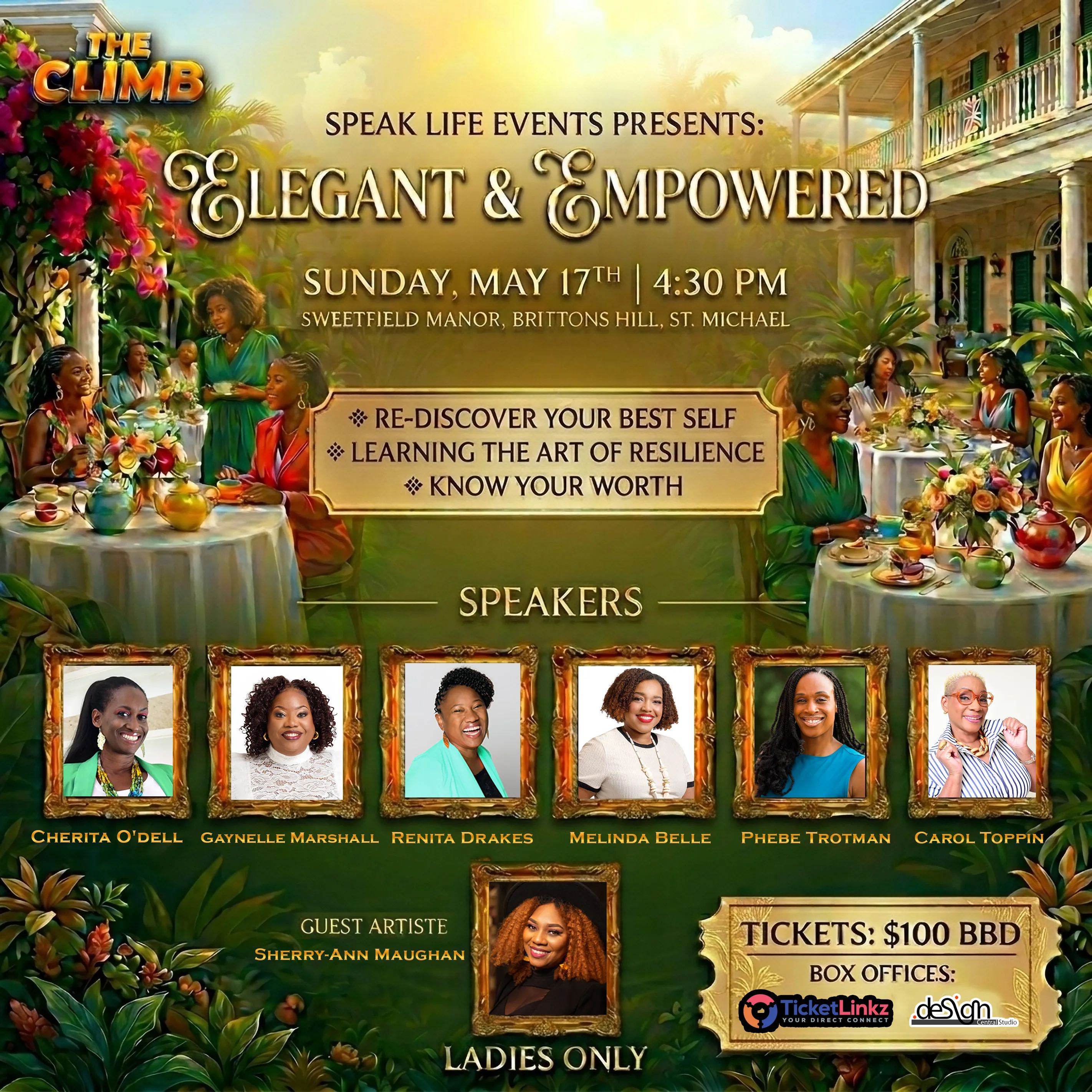 SPEAK LIFE EVENTS PRESENTS ELEGANT & EMPOWERED