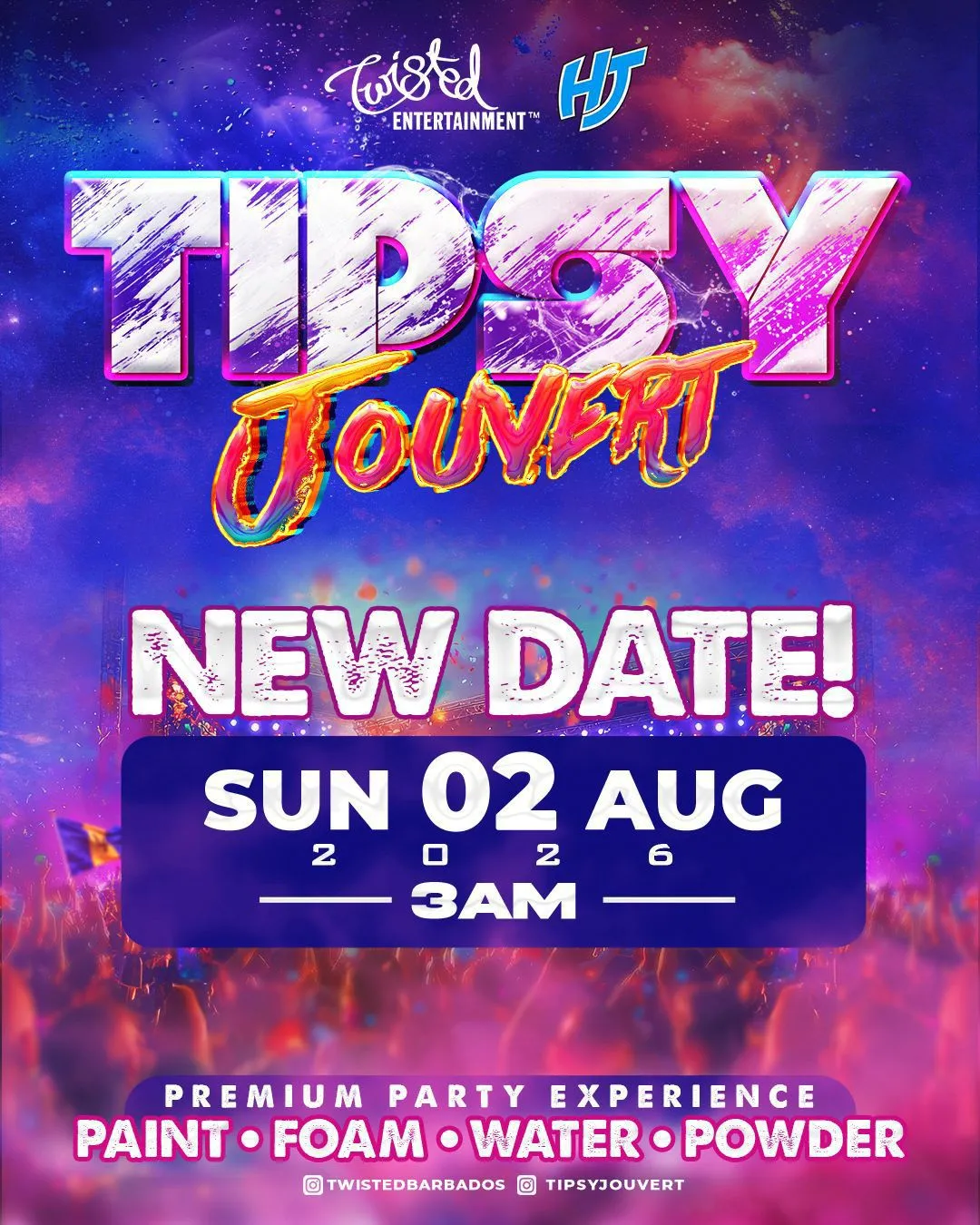 TIPSY J'OUVERT COMBO TICKETS
