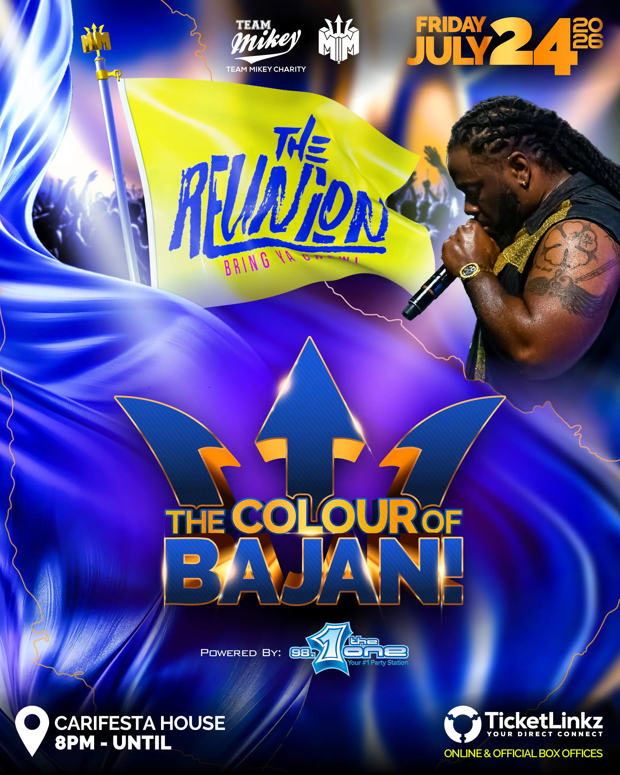 Team Mikey - The Reunion 2026 - The Colour of Bajan
