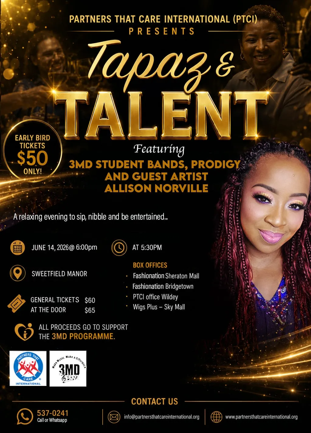Partners That Care Int'l - Tapaz & Talent