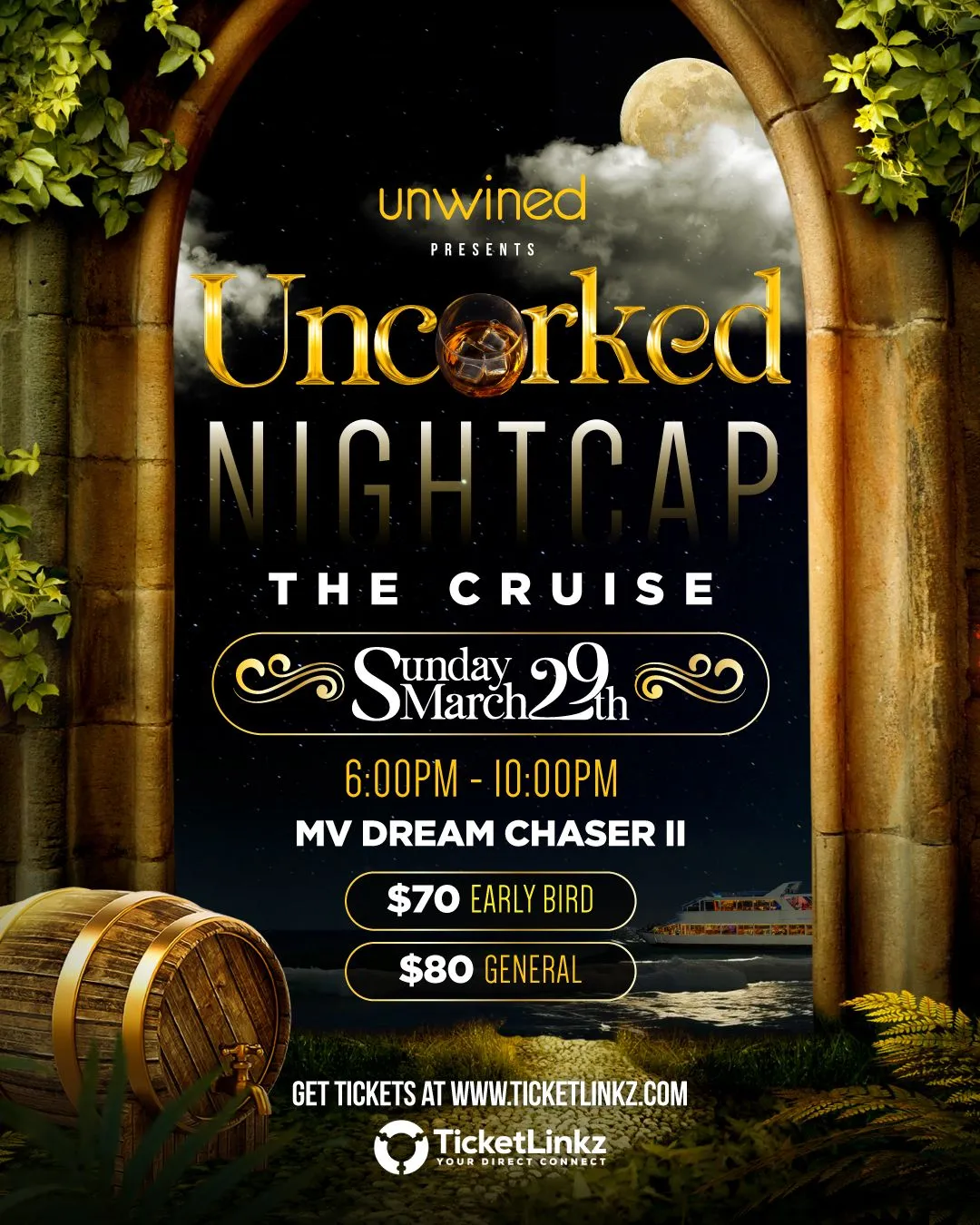 Unwined Presents Uncorked NightCap: The Cruise