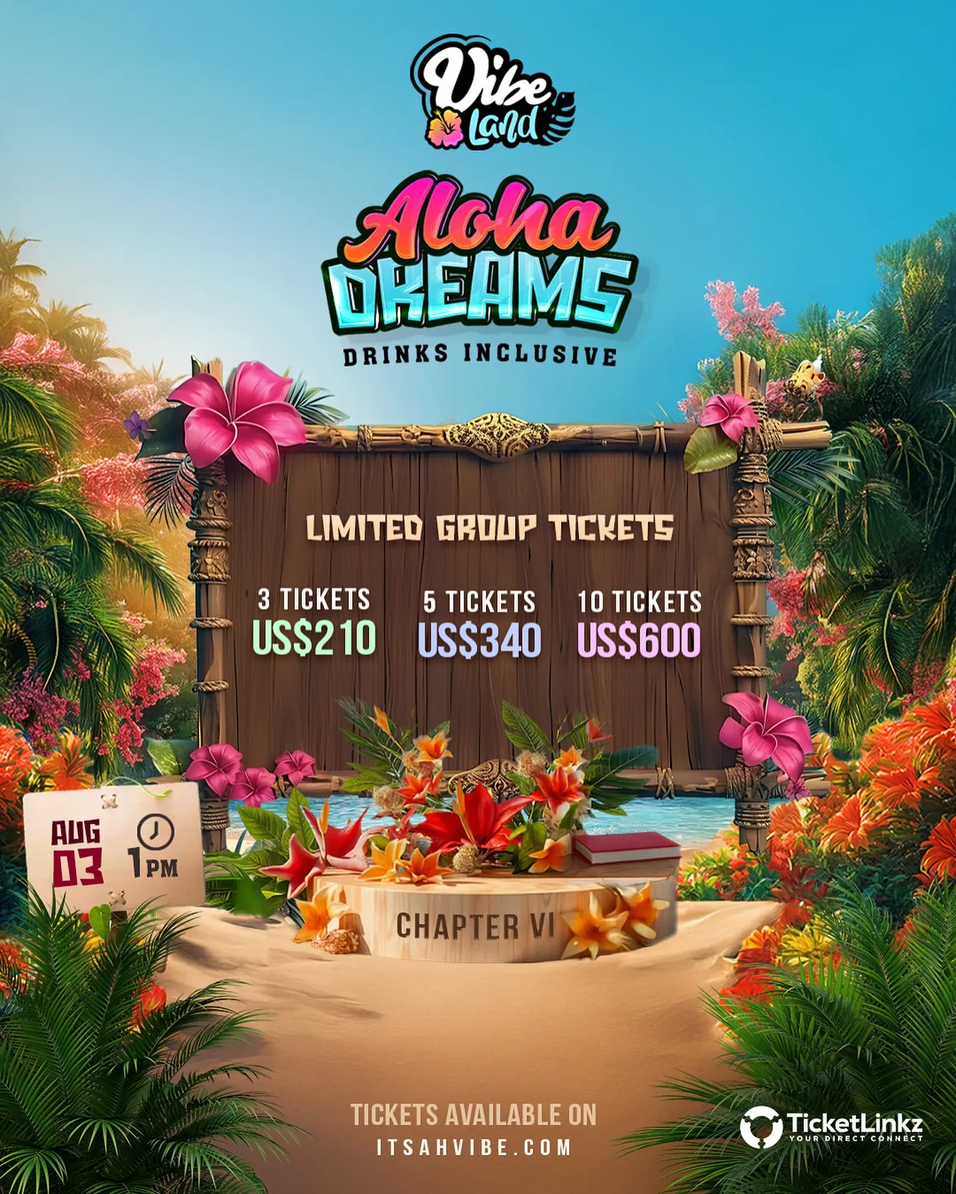 VIBE LAND: CHAPTER 6 – ALOHA DREAMS