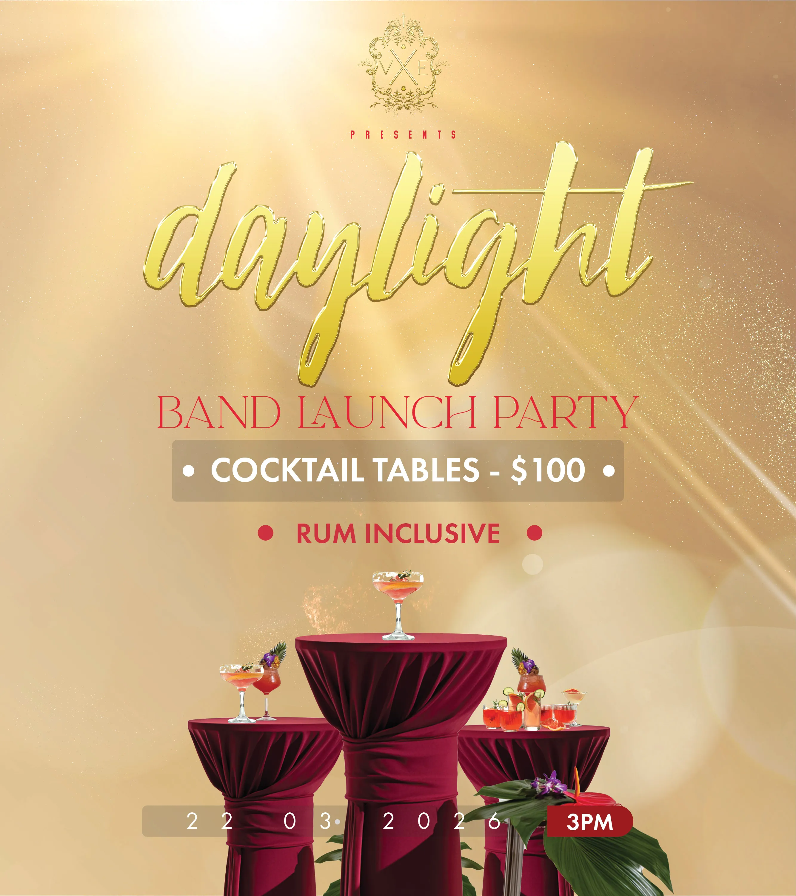 Vida by Esquire presents DAYLIGHT: Band Launch Party