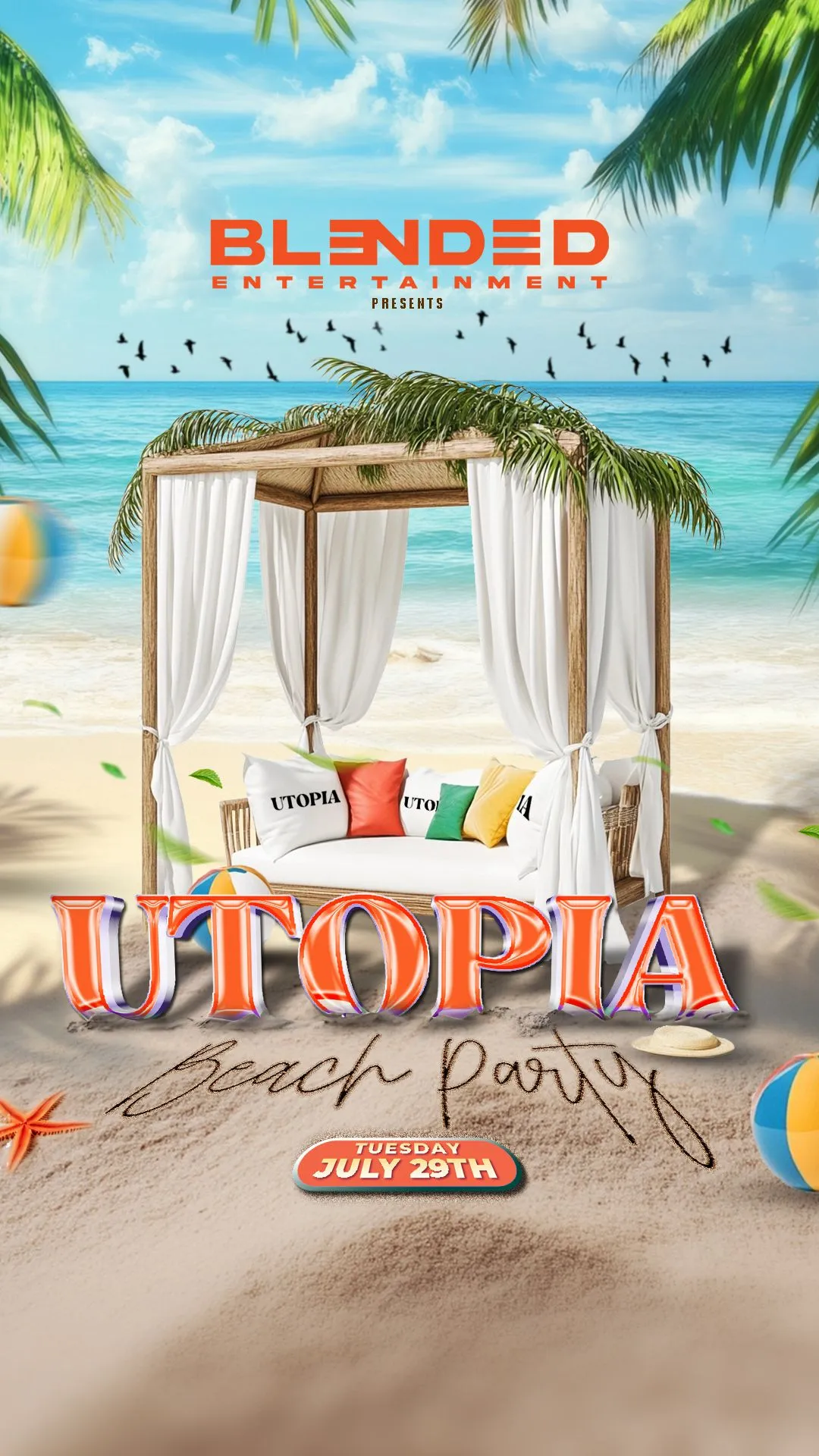 Blended Entertainment presents Utopia Beach Party