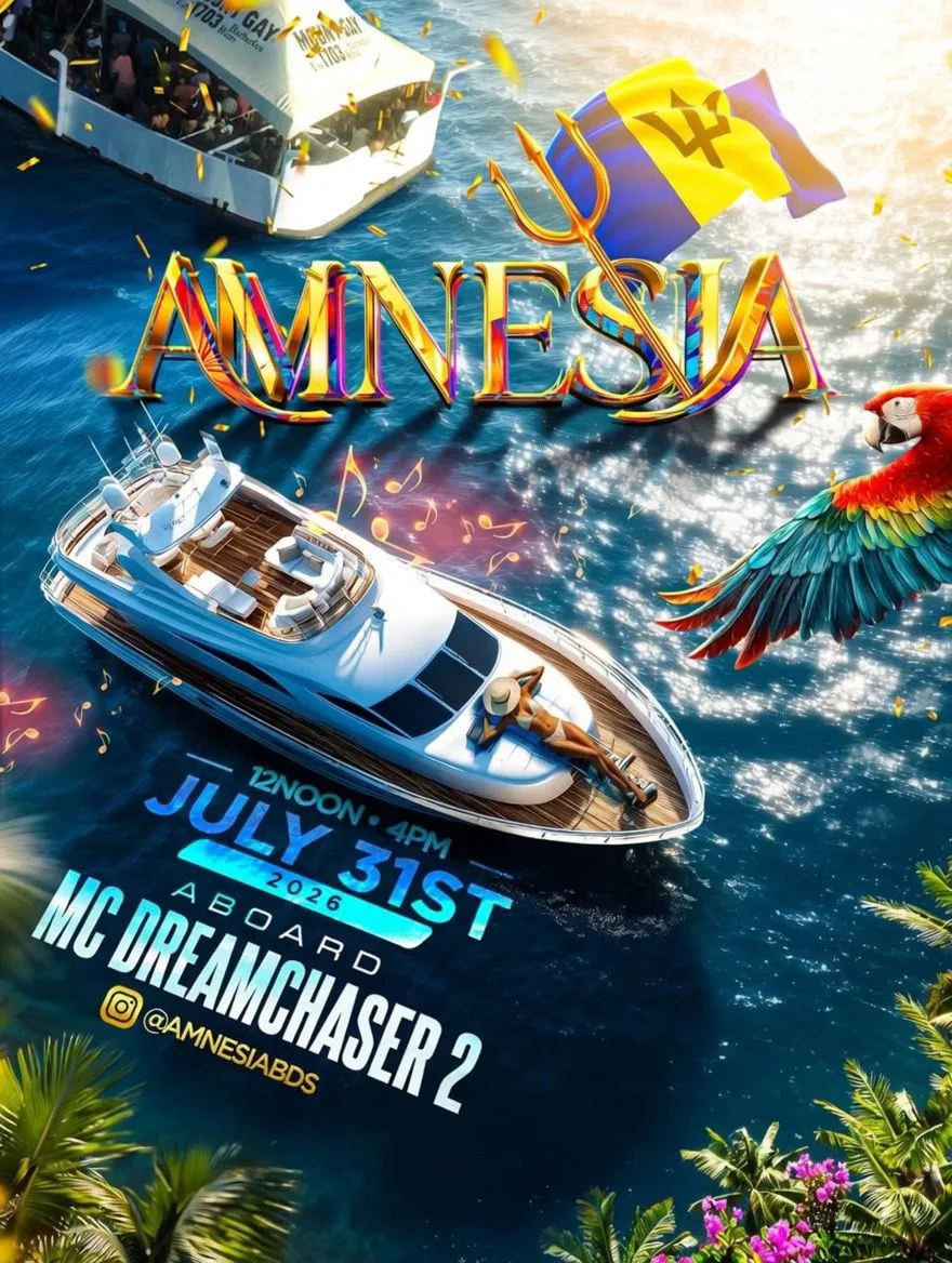 Amnesia Crop Over Friday Cruise