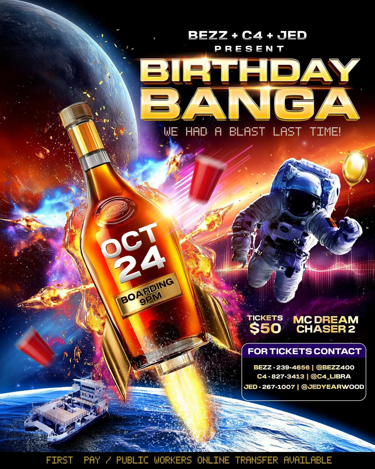 Bezz+C4+Jed - Birthday Banga