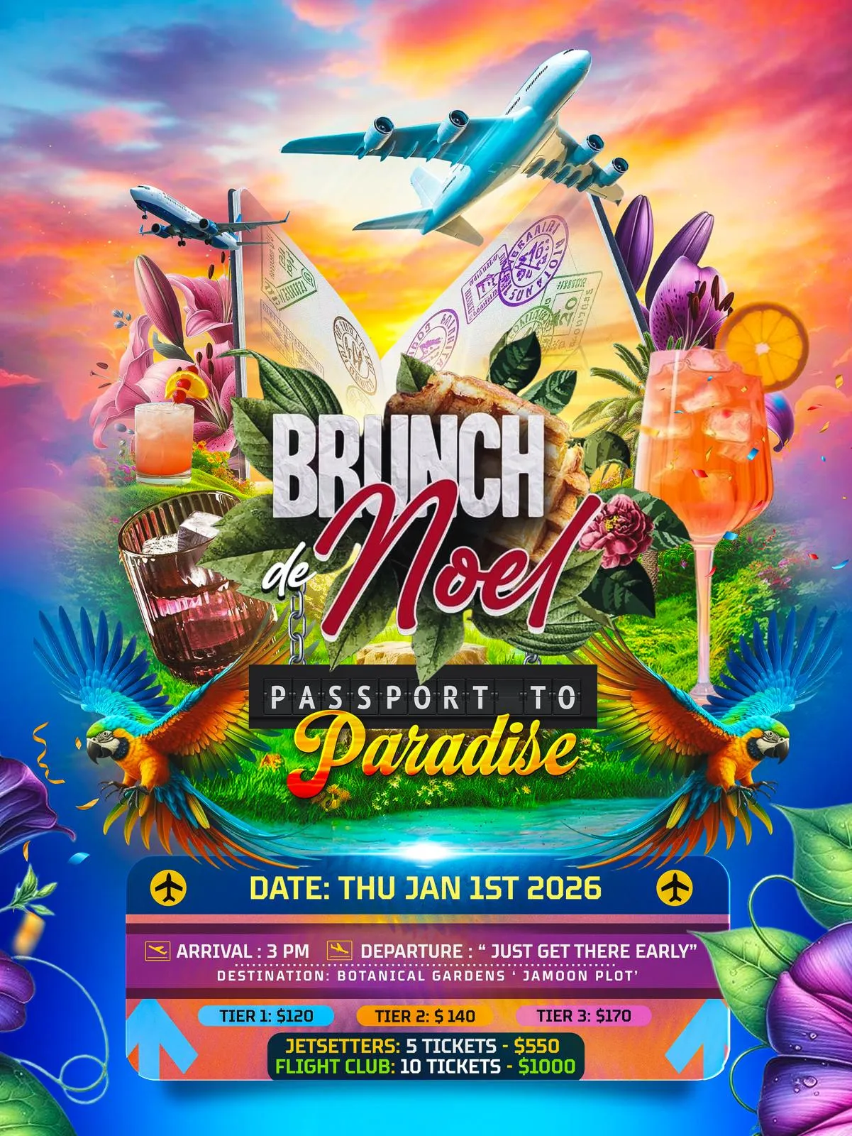 Brunch de Noel - Passport to Paradise