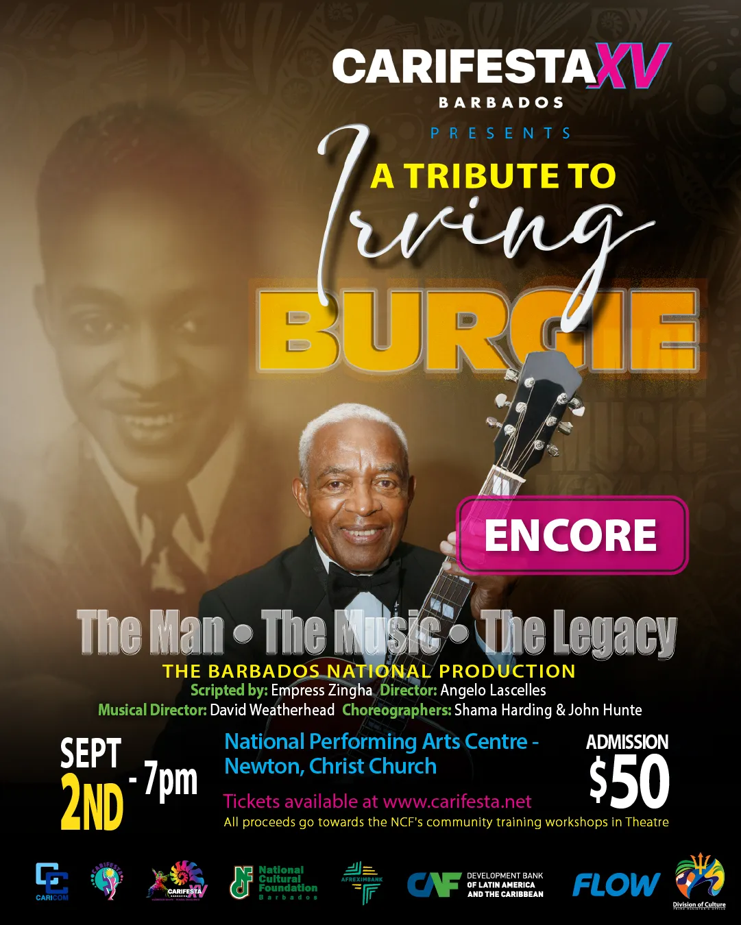 CARIFESTA XV - Tribute to Burgie - Encore Show