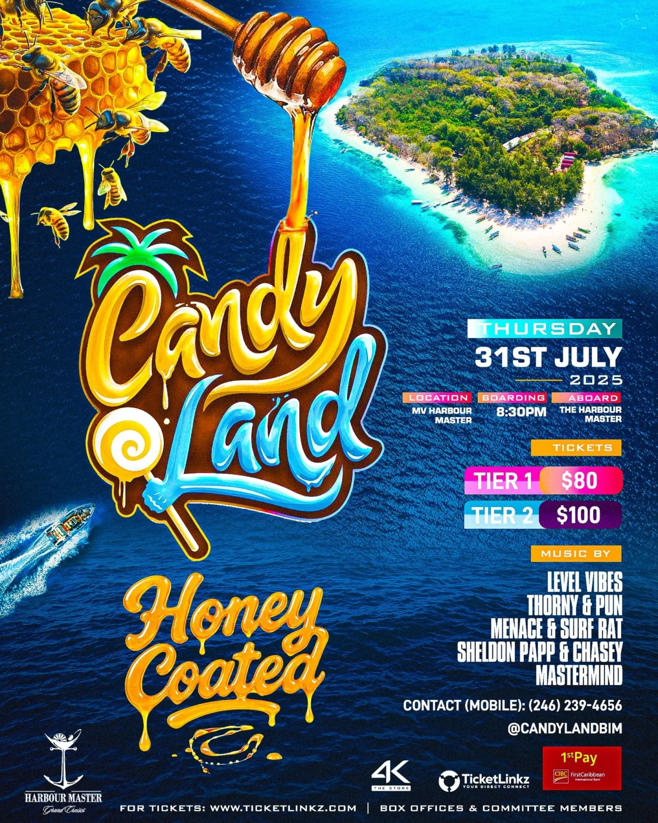 Candy Land Cooler Cruise - Honey Coated