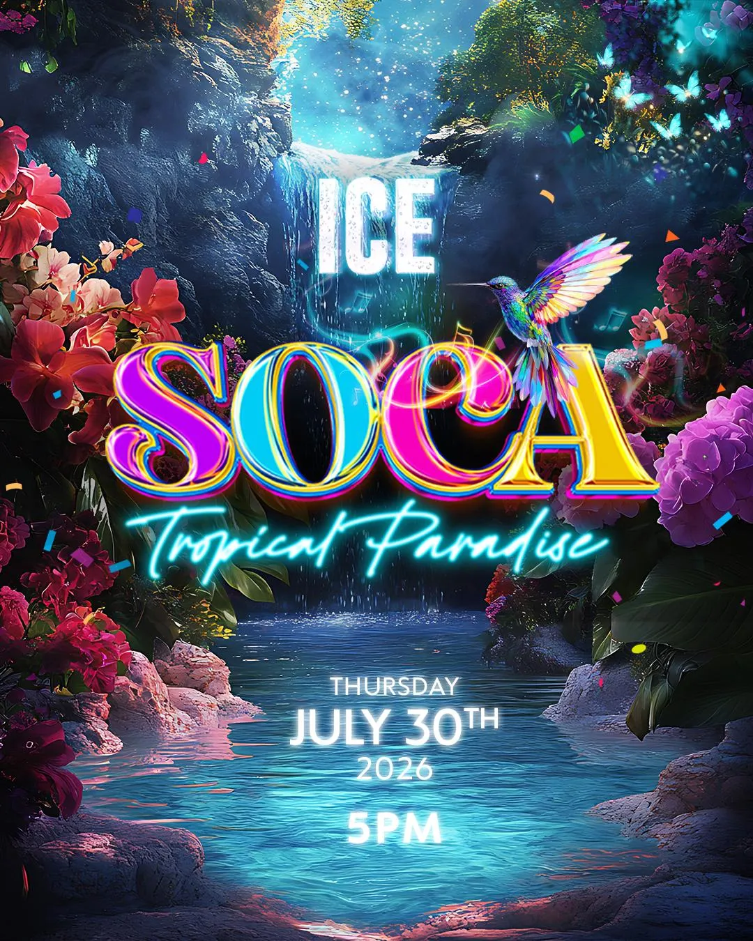 ICE presents SOCA - Tropical Paradise