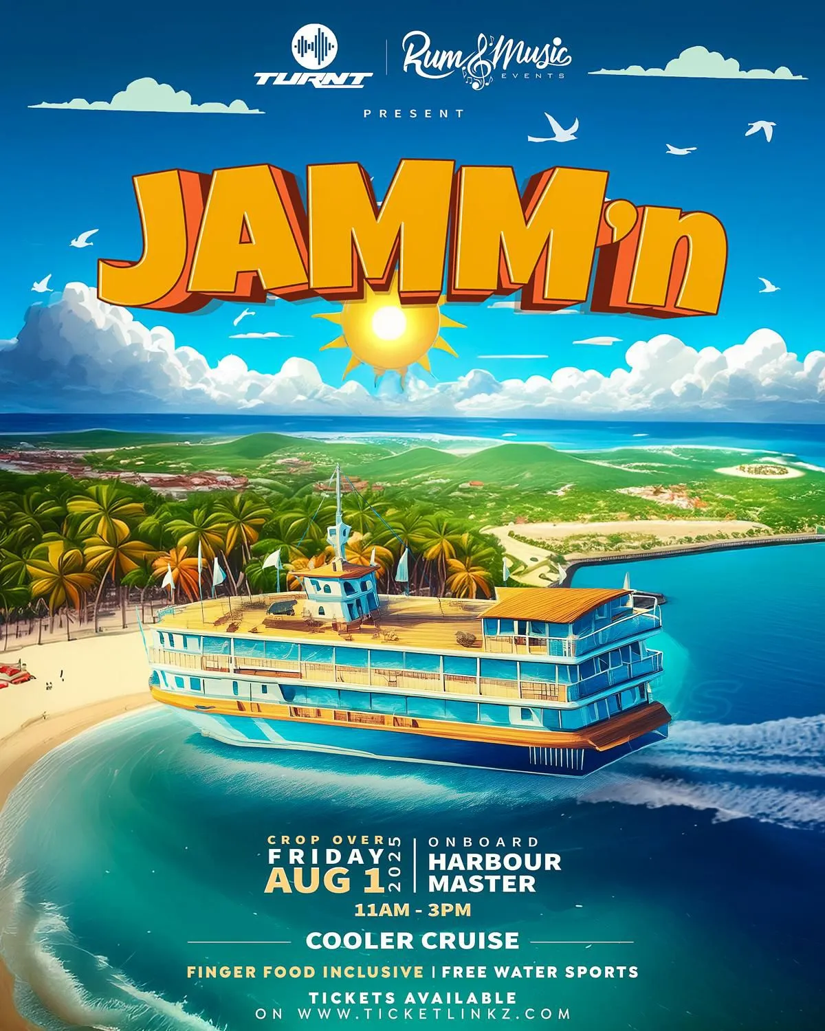 Turnt x Rum & Music Events - Jamm’n Crop Over