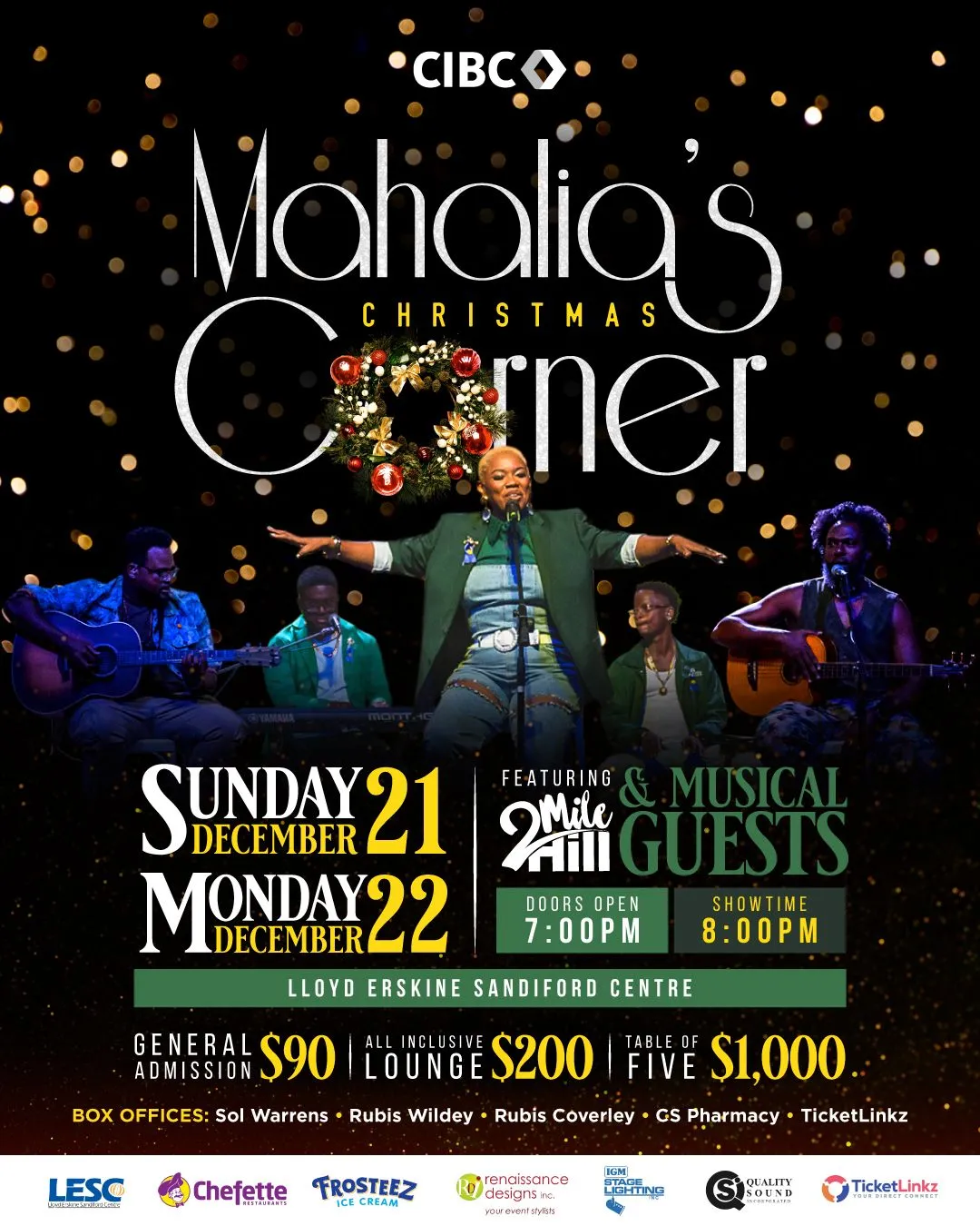 Mahalia's Christmas Corner