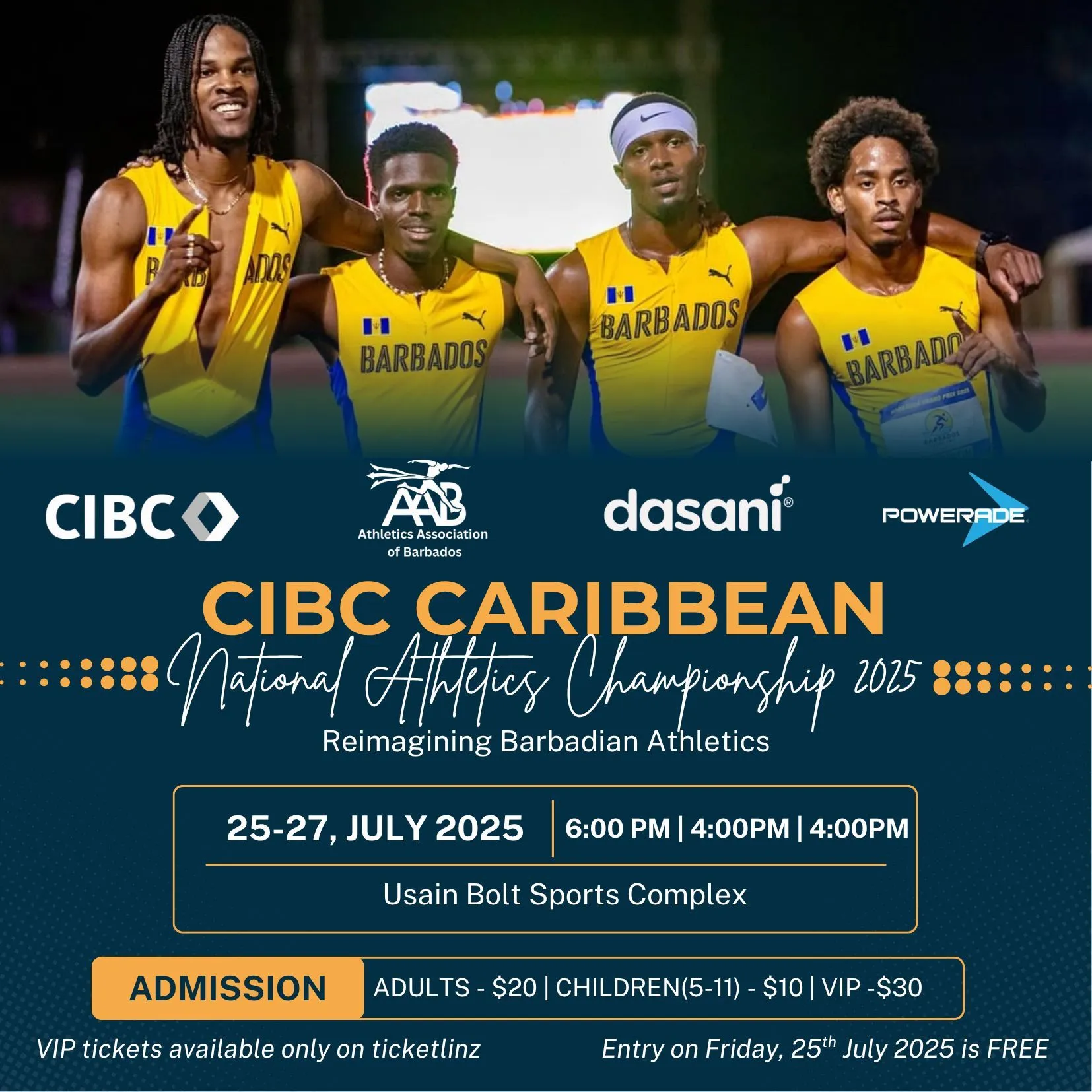 CIBC Caribbean National Athletics Championship 2025