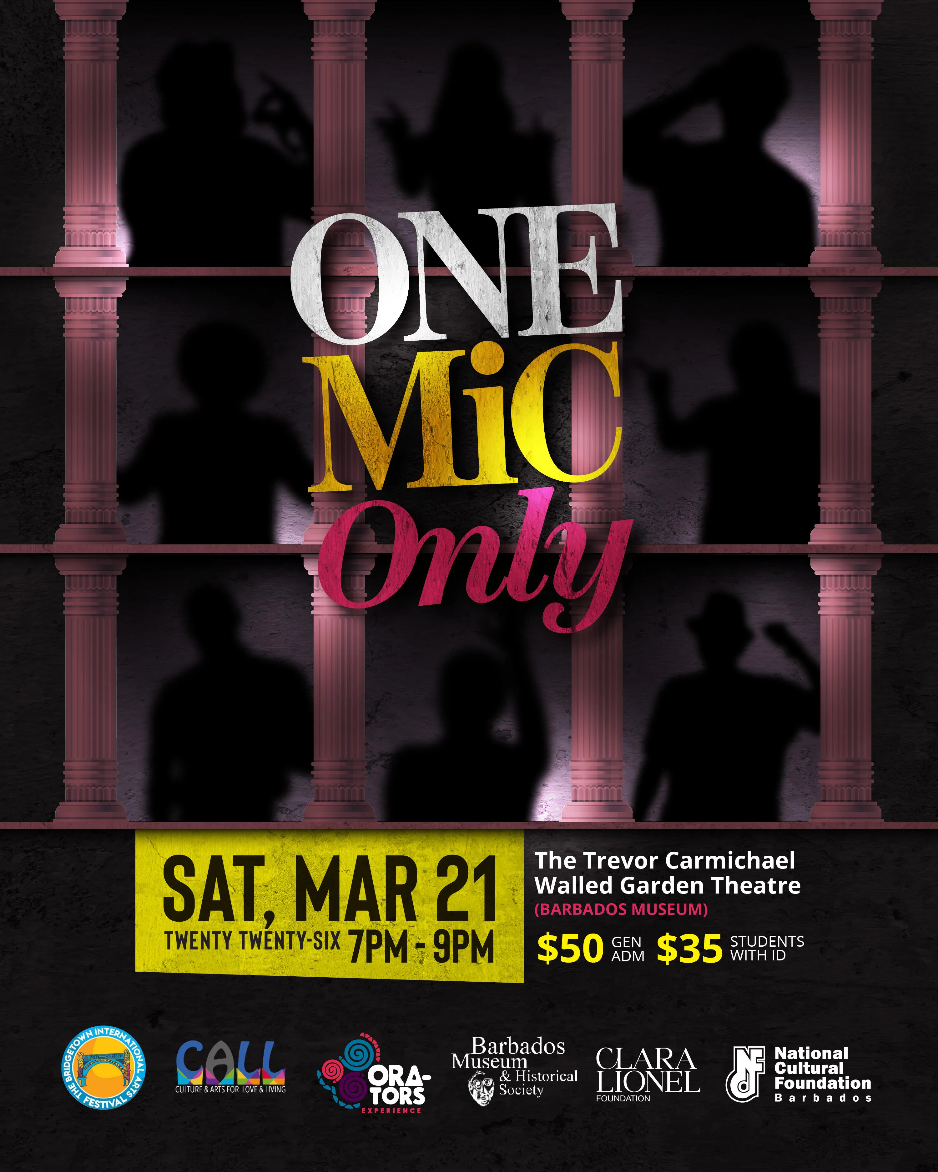 Bridgetown International Arts Festival - One Mic Only