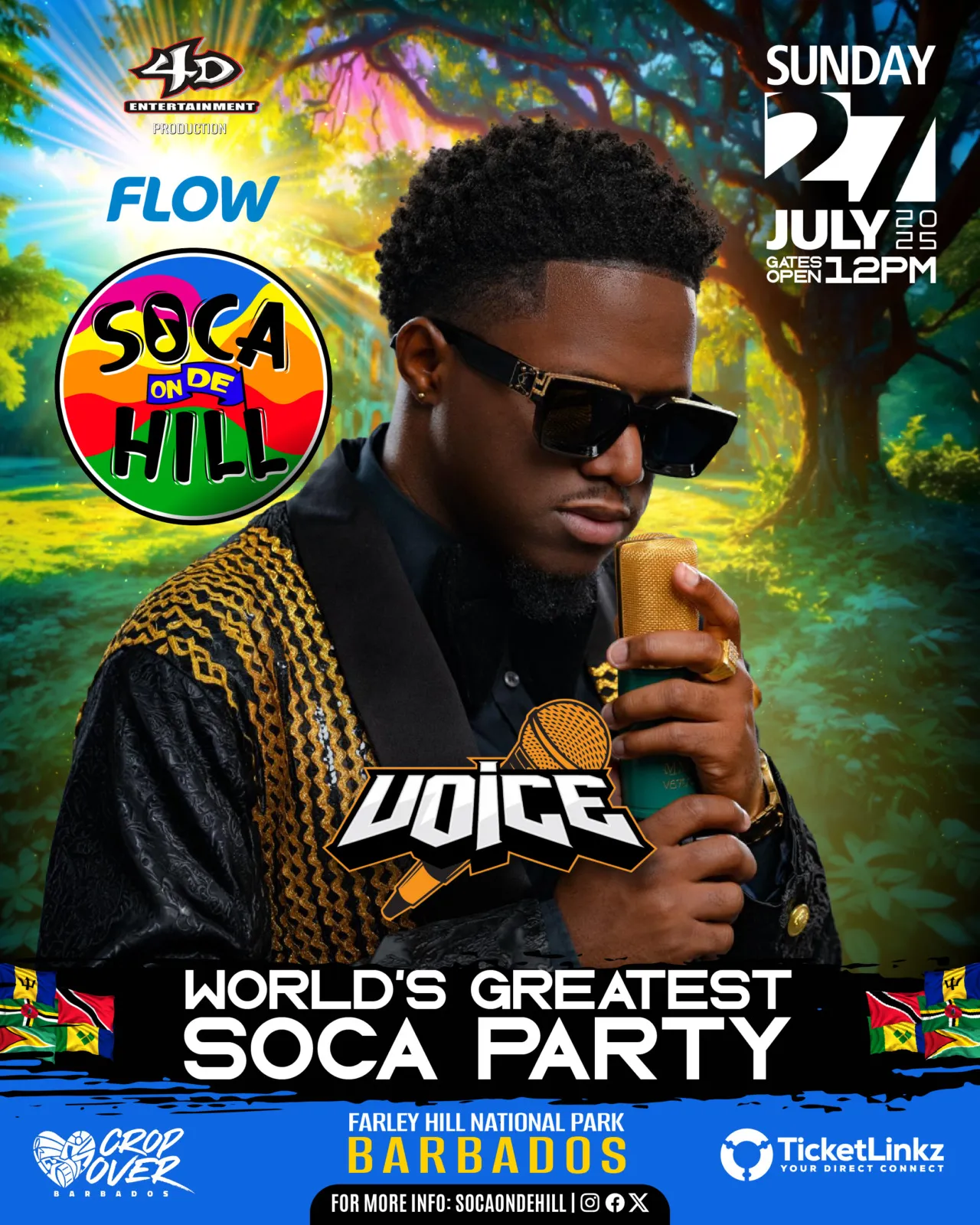 Soca On De Hill