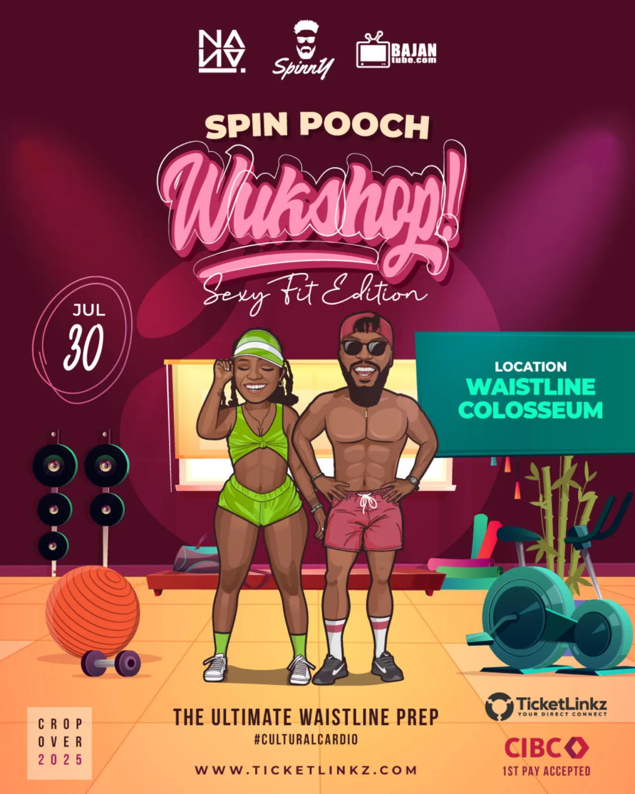 Spinny x Nandi – Spin Pooch Wukshop: Sexy Fit Edition