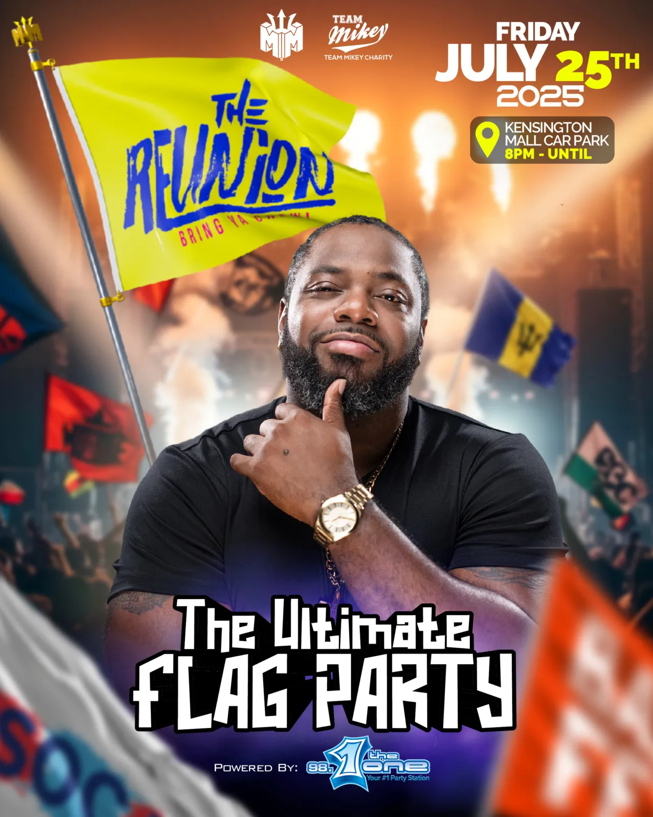 Team Mikey - The Reunion 2025 - The Ultimate Flag Party
