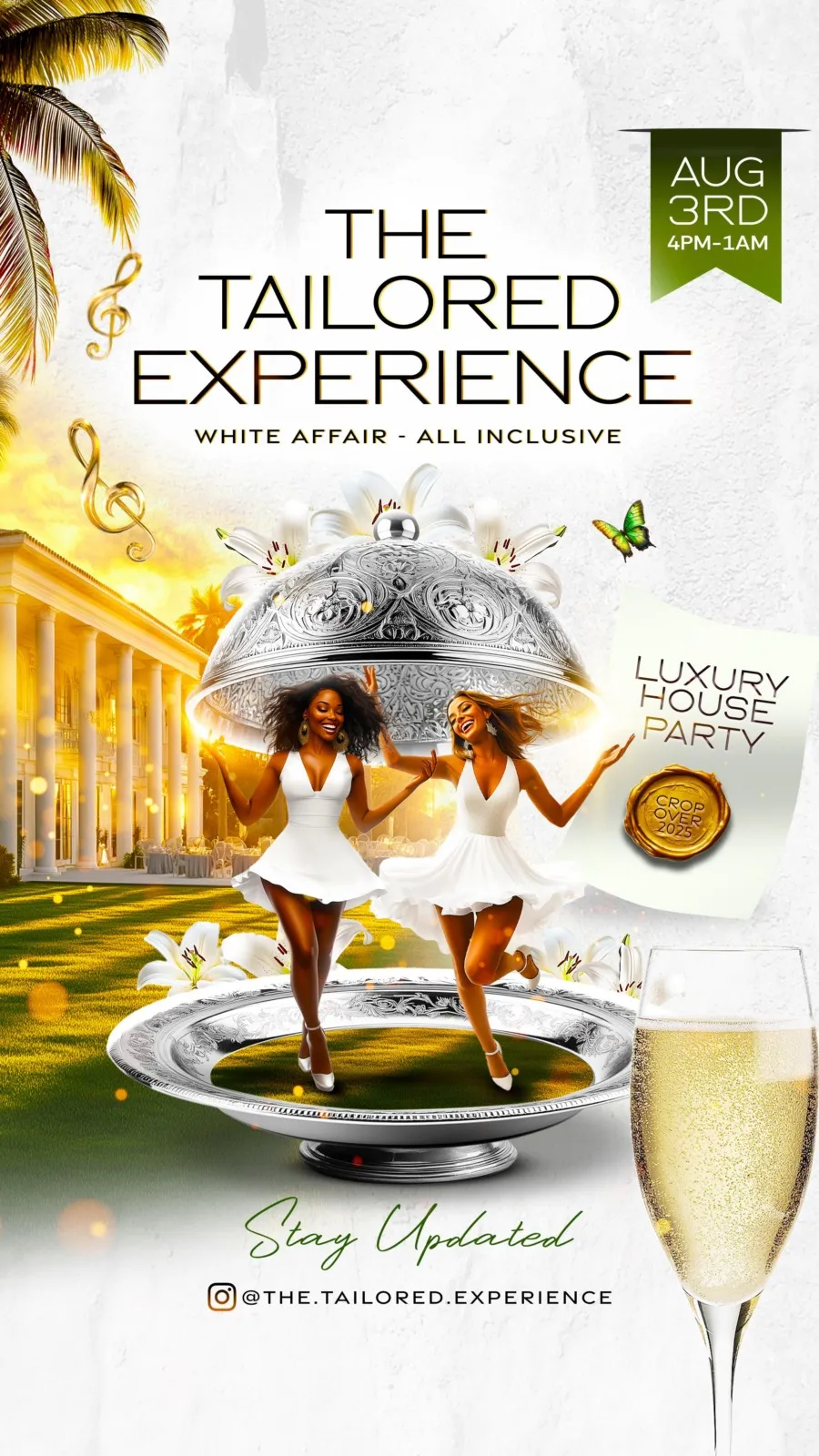 THE TAILORED EXPERIENCE – WHITE AFFAIR (ALL-INCLUSIVE)